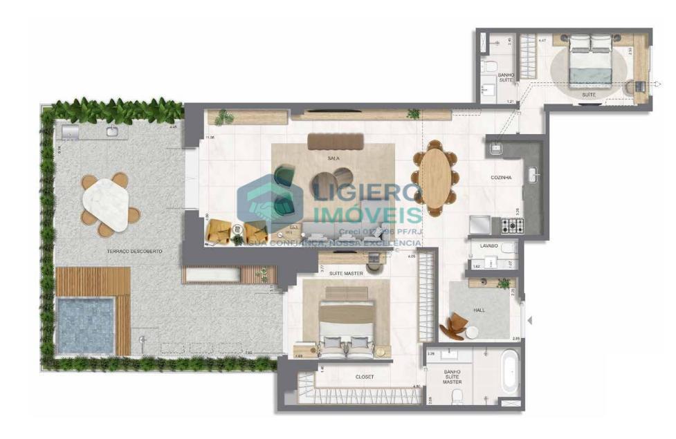 Apartamento, 2 quartos, 194 m² - Foto 8